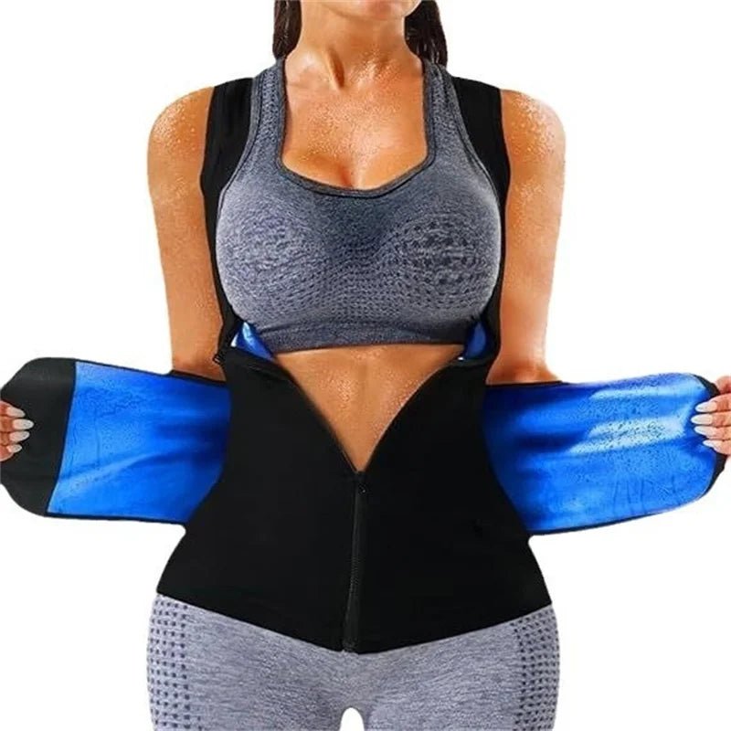 HeatCore Sweat Trainer Vest - Trendy Milk