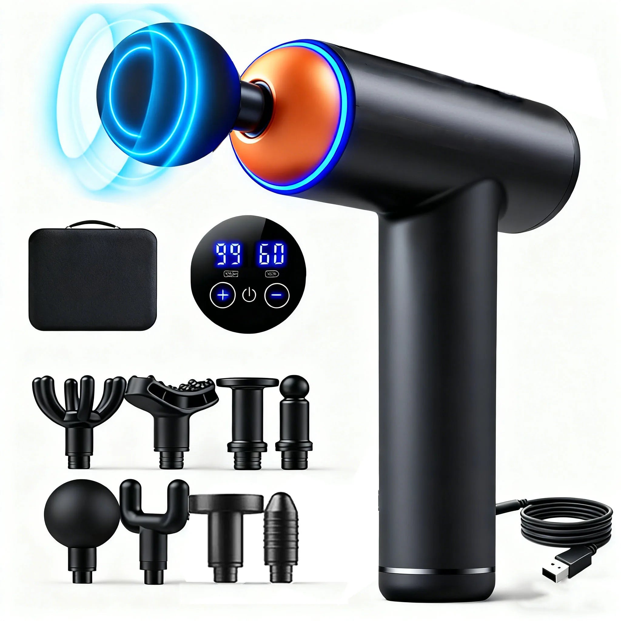 PowerPulse Deep Muscle Recovery Gun - Trendy Milk