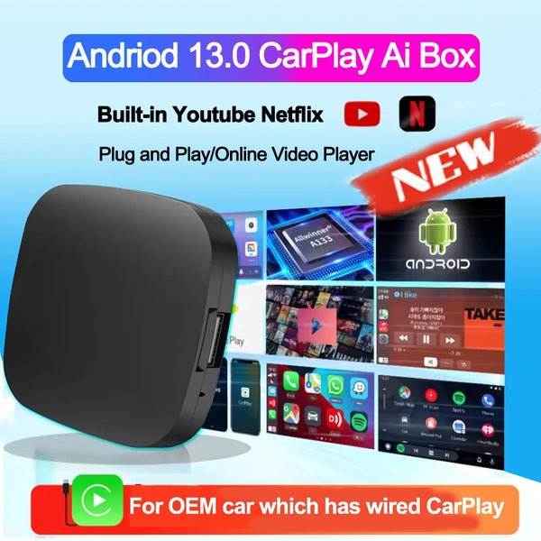 SmartDrive Wireless CarPlay Android Box