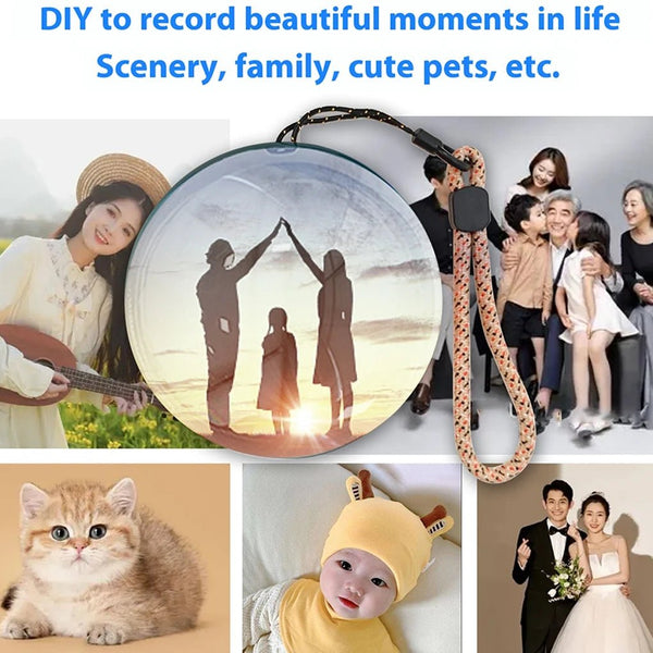 Crystal Memory Video Orb Display - Trendy Milk