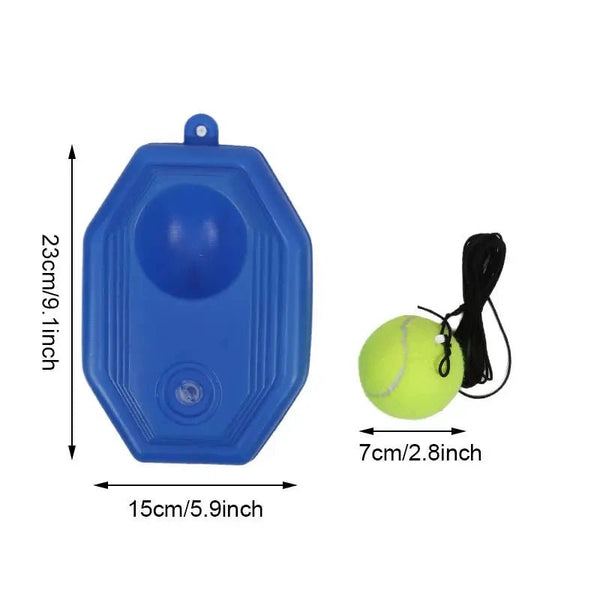 Solo Tennis Rebound Practice Trainer - Trendy Milk