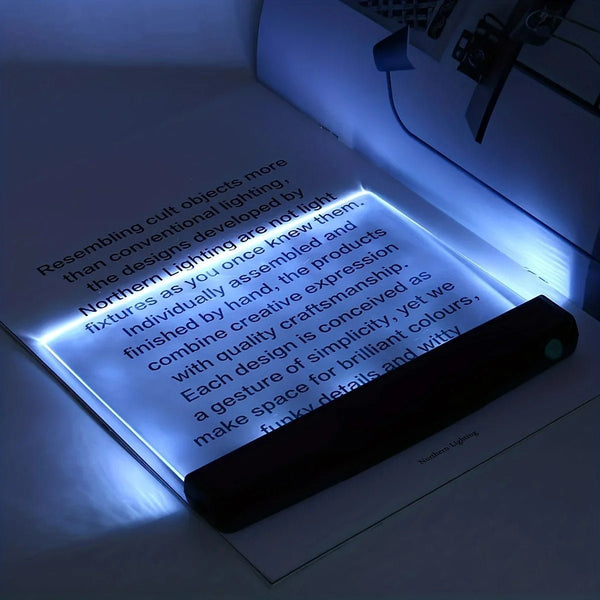 GlowFlat Slim Night Reading Light - Trendy Milk