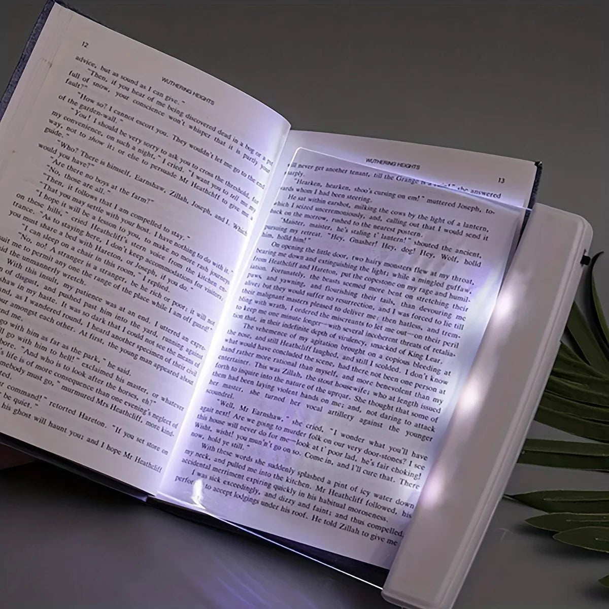 GlowFlat Slim Night Reading Light - Trendy Milk