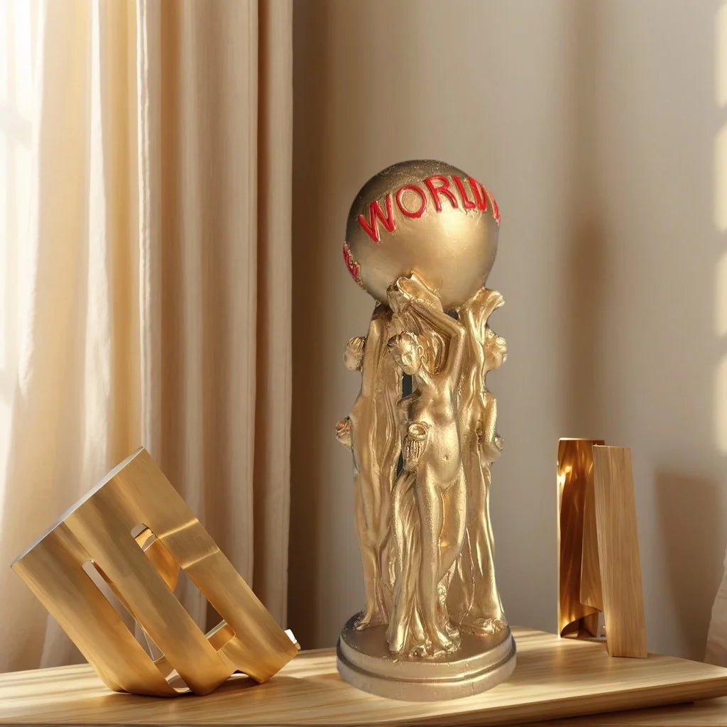 GlobeGrip Ambition Table Sculpture - Trendy Milk