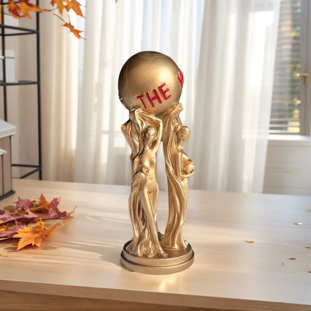GlobeGrip Ambition Table Sculpture - Trendy Milk