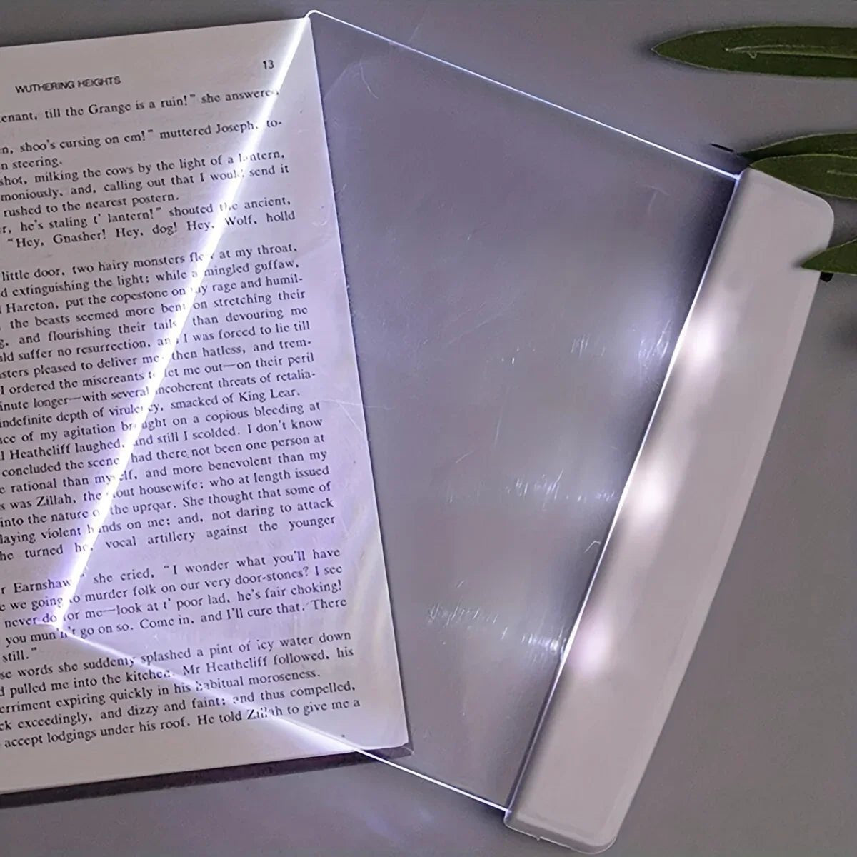 GlowFlat Slim Night Reading Light - Trendy Milk