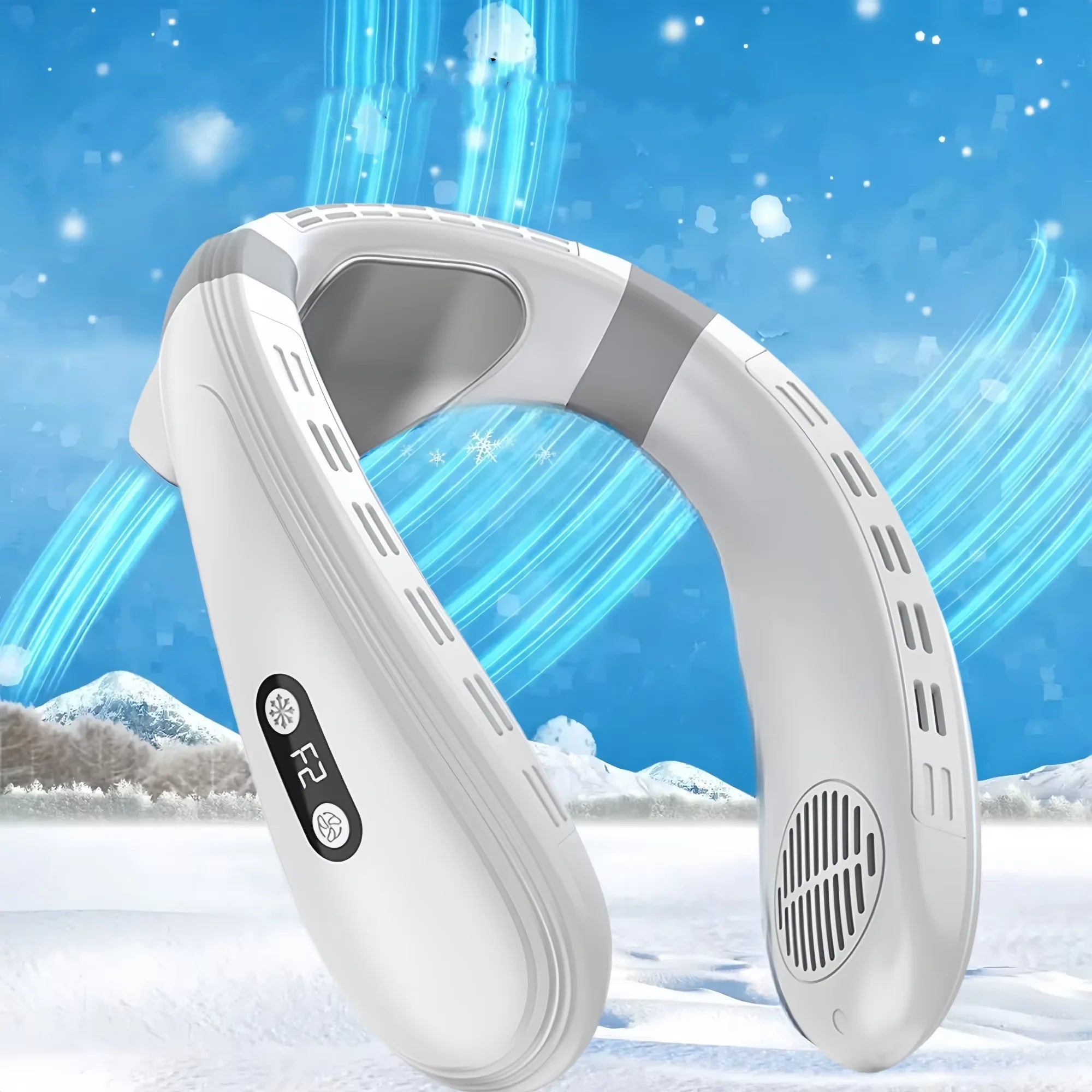 CoolBand Wearable Neck Cooling Fan - Trendy Milk
