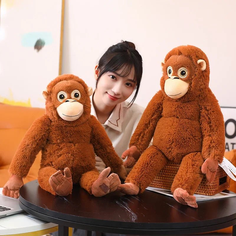 Punch Zoo Monkey Plush Buddy - Trendy Milk