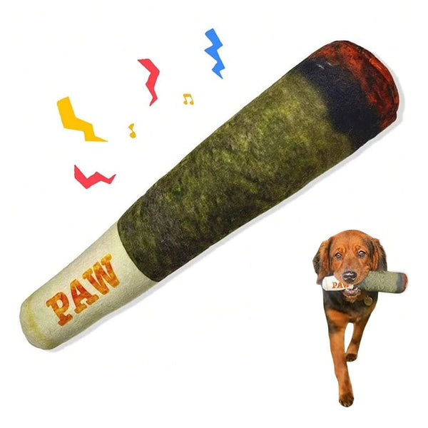 Happy Puff Cigar Dog Toy