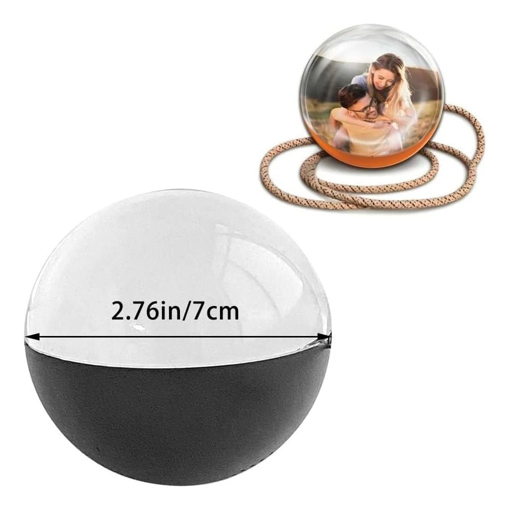 Crystal Memory Video Orb Display - Trendy Milk