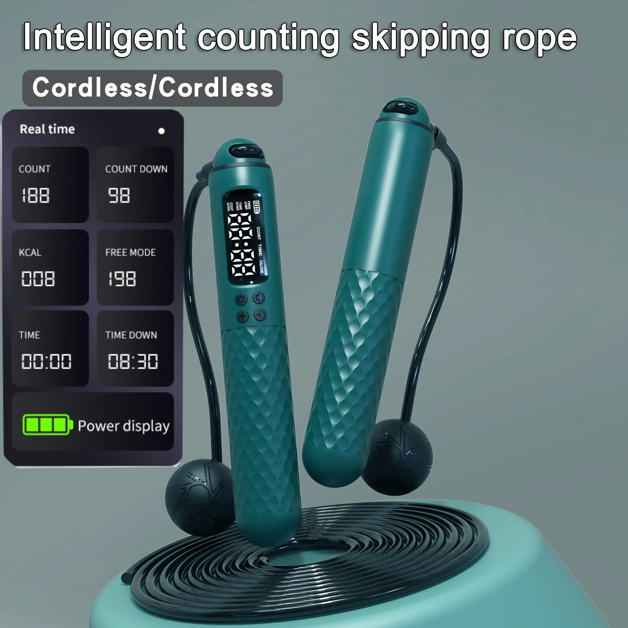 Smart Cordless Jump Trainer - Trendy Milk