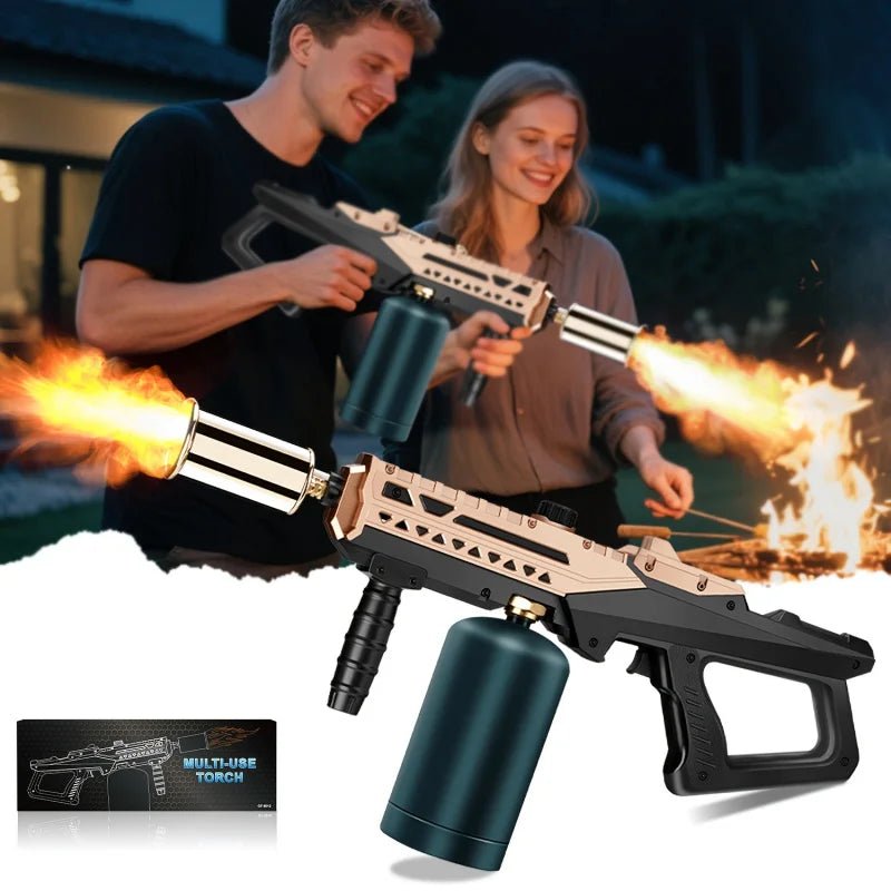 Stylish Heavy - Duty Propane Torch Pro for Barbecue - Trendy Milk