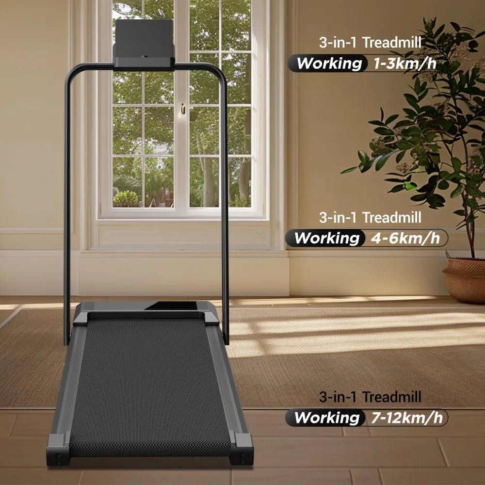 UrbanStride Compact Folding Walking Pad - Trendy Milk