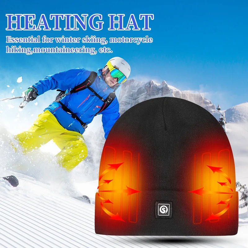 WarmRide Pro Rechargeable Heated Hat - Trendy Milk